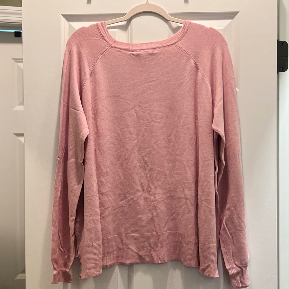 NWT Davi & Dani rhinestone embellished Star loose knit tunic top blouse - Picture 12 of 16
